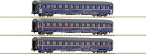 Zestaw 3-wagonów osobowych typu Bmz "Nightjet", ÖBB,  skala N, FLEISCHMANN 6260084