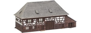 Dom w gospodarstwie rolnym, Lasercut,  skala N, FALLER 222359