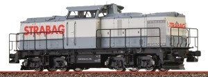 Spalinowóz BR 203, DCC,  Strabag , skala H0, BRAWA 41706