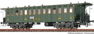 Wagon osobowy 2/3-klasy typu BC4 , SBB, skala N, BRAWA 65086