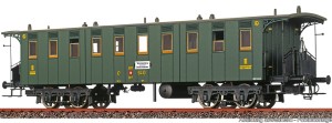 Wagon osobowy 3-klasy typu C4 , SBB, skala N, BRAWA 65089