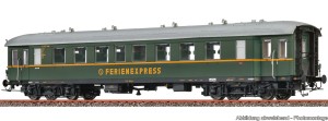 Wagon osobowy  typu C4üpwe  "DER Ferienexpress" , DB,  skala H0, BRAWA 46195