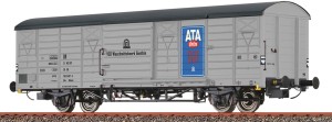 Wagon towarowy typu GÜW Glmms, DR, skala H0, BRAWA 49928