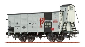 Wagon towarowy typu G10 "Sächsische Union Biere" , DR, skala H0, BRAWA 50705