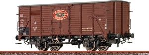 Wagon towarowy typu G10 "Westfalia", DB, skala H0, BRAWA 50788