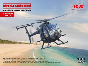 Boeing MH-6J Little Bird , skala 1:48, ICM 48369