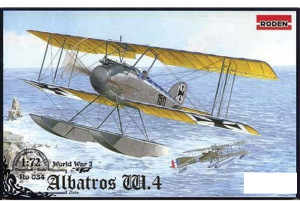 Albatros W.IV (late), skala 1:72, Roden 034