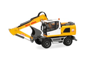Koparka mobilna Liebherr A920 "Max Bögl", skala H0, HERPA 318617