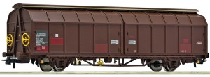 Wagon  towarowy typu Hbbins,  PKP, skala H0, ROCO 6600255