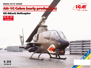 Helikopter , AH1G Cobra, skala 1:35, ICM 53030