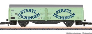 Wagon towarowy typu Hbis-t 299, DB,  skala Z, MÄRKLIN 82156