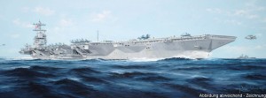 USS Gerald R. Ford CVN-78, skala 1:350, TRUMPETER 05638