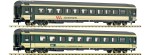 Zestaw 2-wagonów osobowych, SOB,  skala N, FLEISCHMANN 6260096