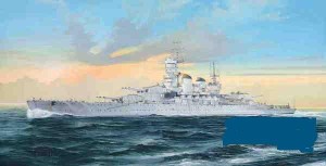 Italian Navy Battleship RN Littro 1941  , skala 1:700, TRUMPETER 05778