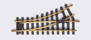 Zwrotnica lewa, 30°, skala G, PIKO 35220