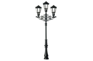 Latarnia uliczna gazowa, skala H0, VIESSMANN 6398