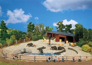 Wybieg dla Bizonów, skala H0, FALLER 130565