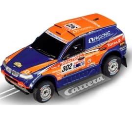 BMW X3 CC "Rally Dakar 2009" Slot Car, skala 1:43, CARRERA 61170