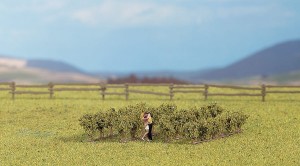 Krzaki winnorośli 24 szt po 2cm, skala H0, NOCH 25400