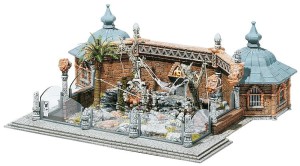 Wybieg dla małp, skala H0, FALLER 130566