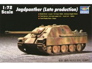JagdPanther (Late production), skala 1:72, TRUMPETER 07272