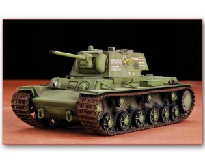 Russian KV-1 model 1942 , skala 1:35, TRUMPETER 00358