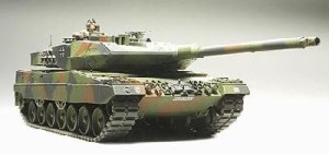 Czołg, Leopard 2 A6 Main Battle Tank, skala 1:35, Tamiya 35271