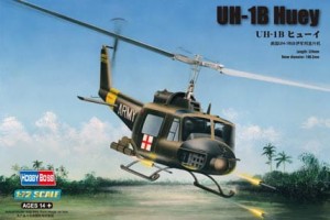 UH-1B Huey, skala 1:72, HOBBY BOSS 87228