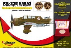 PZL-23B Karaś 64., skala 1:48, MIRAGE HOBBY 480002