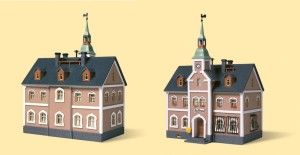 Ratusz, skala H0, AUHAGEN 12241