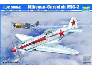 Mikoyan-Gurevich MiG-3, skala 1:32, TRUMPETER 02230