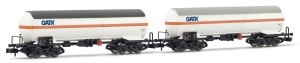 Zestaw 2-wagonów cystern, skala N, ARNOLD HN6085