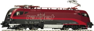 Elektrowóz Rh 1116 Railjet, DCC,  skala N, FLEISCHMANN 731172