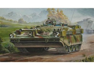 Szwedzki czołg Strv 103C MBT, skala 1:35, TRUMPETER 00310