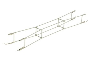 Przewód trakcyjny przy podwójnej zwrotnicy, skala H0, VIESSMANN 4146