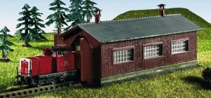 Szopa na lokomotywę, skala N, KIBRI 37802