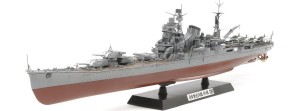 Okręt, Japanese Heavy Cruiser Tone, skala 1:350, TAMIYA 78024