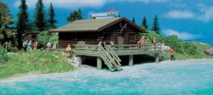 Wypożyczalnia łodzi, skala N, VOLLMER 47744