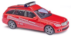 MB C-Klasse T »FW Bremen«, skala H0, BUSCH 43658