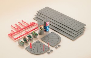 Chodnik z dodatkami, skala TT, AUHAGEN 12254