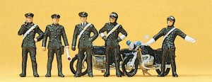 Carabinieri, skala H0, PREISER 10175