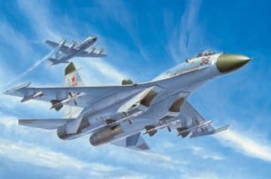 Russian Su-27 Early, skala 1:72, TRUMPETER 01661
