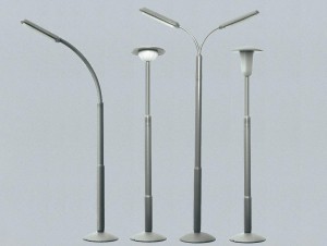 28 lamp ulicznych, skala H0, FALLER 180538