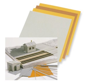 4 płyty z tworzywa sztucznego, skala wszystkie, BUSCH 7203