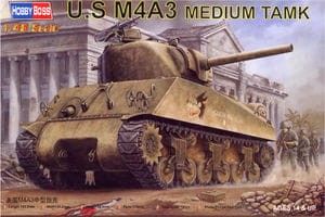 U.S M4A3 TANK, skala 1:48, HOBBY BOSS 84803