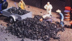 Węgiel sypki mat, skala HO+N, FALLER 170724