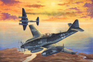 Samolot, Messerschmitt Me 262 A-1a/U2(V056), skala 1:48, HOBBY BOSS 80374