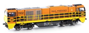 Spalinowóz G2000, skala N, HOBBYTRAIN H2959