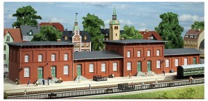 Dworzec kolejowy Neustadt , skala TT, AUHAGEN 13329