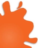 Farba akrylowa, HOBBY COLOUR H092 CLEAR ORANGE(G), poj. 10 ml, Gunze - Mr. Hobby H092